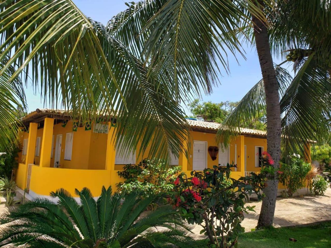 Pousada Grao De Areia Beira Mar Mangue Sêco Exterior foto