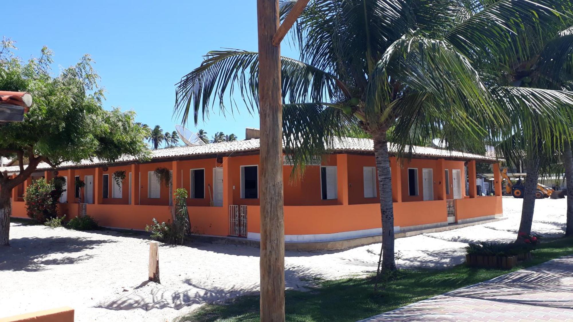 Pousada Grao De Areia Beira Mar Mangue Sêco Exterior foto